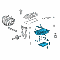 OEM 2019 Chevrolet Colorado Oil Pan Diagram - 12689941