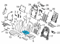 OEM BMW X6 HEATER ELEMENT SEAT Diagram - 52-10-9-882-331