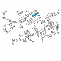 OEM Nissan Armada Seal-VENTILATOR Packing Diagram - 27805-1LA0A