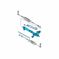 OEM 2008 Buick LaCrosse Gear Kit, Steering (Remanufacture) Diagram - 19330431