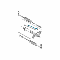 OEM 2006 Buick LaCrosse Pipe Kit, Steering Gear (Light) Diagram - 88965519