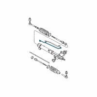 OEM 1998 Oldsmobile Intrigue Pipe Kit, Steering Gear(Long) Diagram - 26068609