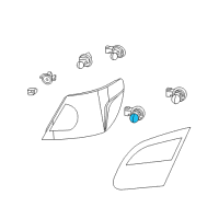 OEM Ram Bulb Diagram - L003157K