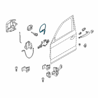 OEM 2018 BMW 328d xDrive Bowden.Cable, Outside Door Handle Front Diagram - 51-21-7-259-828