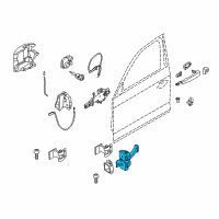 OEM 2016 BMW 330e Door Brake, Front Left Diagram - 51-21-7-446-717