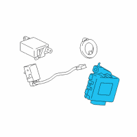 OEM Lexus SC430 Theft Warning Computer Assembly Diagram - 89730-24071