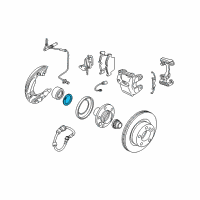 OEM BMW 528xi Lock Ring Diagram - 07-11-9-934-760