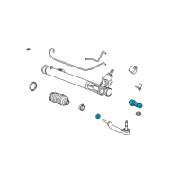 OEM 2010 Cadillac CTS Inner Tie Rod Diagram - 19177441