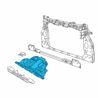 OEM Jeep Bracket-Impact Sensor Diagram - 68282582AA