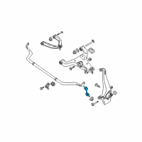 OEM Nissan Xterra Rod-Connecting, Rear Stabilizer Diagram - 56261-7S000