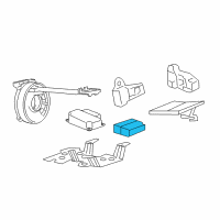 OEM Chevrolet Occupant Module Diagram - 22860871