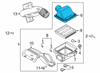 OEM 2022 Ford F-150 COVER Diagram - ML3Z-9661-A