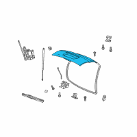 OEM Chrysler Aspen LIFTGATE-LIFTGATE Diagram - 55364536AC