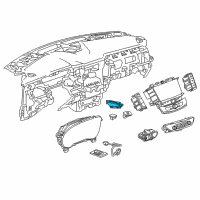 OEM 2017 Chevrolet Impala Display System Diagram - 84208369