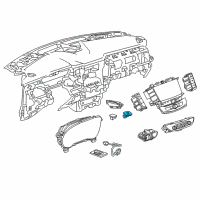 OEM 2021 Buick Enclave Power Switch Diagram - 84009393