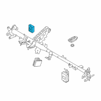 OEM 2014 Hyundai Accent Flasher Module-Turn Signal Diagram - 95550-1R000