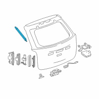 OEM 2013 GMC Terrain Actuator Diagram - 23432304