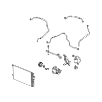 OEM 2002 Saturn Vue Pressure Sensor Valve Diagram - 22671653