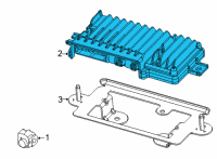 OEM Jeep Grand Wagoneer PARK ASSIST Diagram - 68426135AG