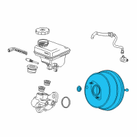 OEM 2018 Cadillac CT6 Booster Assembly Diagram - 84559498