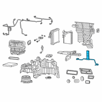 OEM 2020 Ram 3500 PTCHEATER-Cab Diagram - 68396041AA