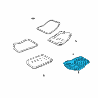 OEM Dodge Ram 1500 Oil Pan-Transmission Oil Diagram - 68065921AA