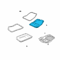 OEM Jeep Pan-Transmission Oil Diagram - 52118779AD