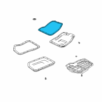 OEM 1988 Dodge D350 Gasket-Oil Pan Diagram - 2464324