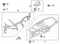 OEM 2022 BMW 230i Hex Bolt With Washer Diagram - 07-14-3-428-484