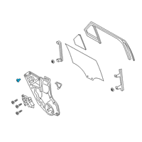 OEM 2022 Ford Explorer Window Motor Diagram - LB5Z-5823395-A
