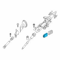 OEM BMW Power Steering Control Module Diagram - 32306889170