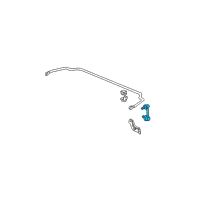 OEM 2004 Acura TL Link, Left Rear Stabilizer Diagram - 52325-SDA-A01