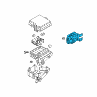 OEM Hyundai Tucson ECU-4WD Diagram - 95447-2D100