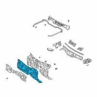 OEM Lexus Panel Sub-Assy, Dash Diagram - 55101-50080