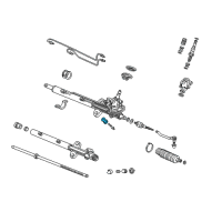 OEM 2003 Acura CL Bush, Steering Gear Box Mounting Diagram - 53685-S3M-A02