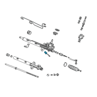 OEM 2002 Acura TL Bush, Steering Gear Box Mounting Diagram - 53685-S3M-A02