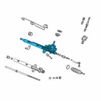 OEM Acura TL Rack, Power Steering Diagram - 06536-S3M-506RM