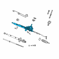 OEM 2003 Acura CL Rack, Power Steering Diagram - 53601-S3M-A02