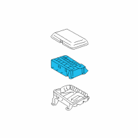 OEM Toyota Sequoia Fuse & Relay Box Diagram - 82741-0C060