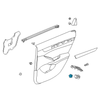 OEM 2021 Honda Accord Switch Assembly, Passenger Side Heated Seat Diagram - 35600-TVA-A01