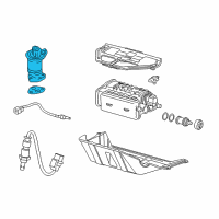 OEM 2007 Honda Accord Valve Set, EGR Diagram - 18011-RCA-A00