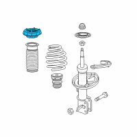 OEM 2021 Chevrolet Spark Mount Asm-Front Suspension Strut Diagram - 13502180