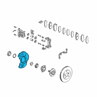 OEM 2000 Acura NSX Splash Guard, Right Front Diagram - 45255-SL0-N00