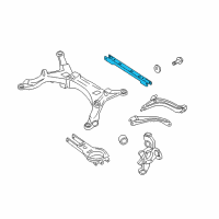 OEM Mercury Trailing Arm Diagram - 8G1Z-5500-A