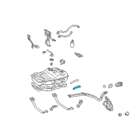 OEM 2006 Lexus LX470 Hose, Fuel, NO.1(For Fuel Tank Inlet Pipe) Diagram - 77213-60270