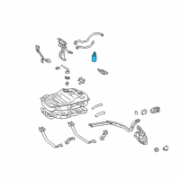 OEM 2007 Toyota Land Cruiser Fuel Pump Diagram - 23220-50160