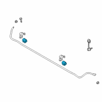 OEM 2018 Kia Stinger Bush-Stabilizer Bar Diagram - 55513B1000