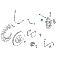 OEM 2019 BMW 530i Kit Dust Cap Diagram - 34-11-1-162-178