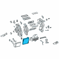 OEM Kia Telluride Pad U Diagram - 97139S9000