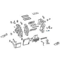 OEM Kia Telluride Pad U Diagram - 97614S9000